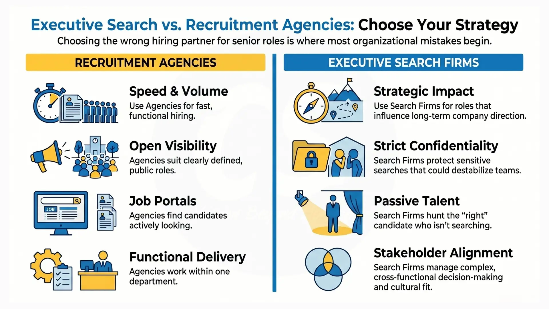 Executive-search-firm-vs-recruitment-agency